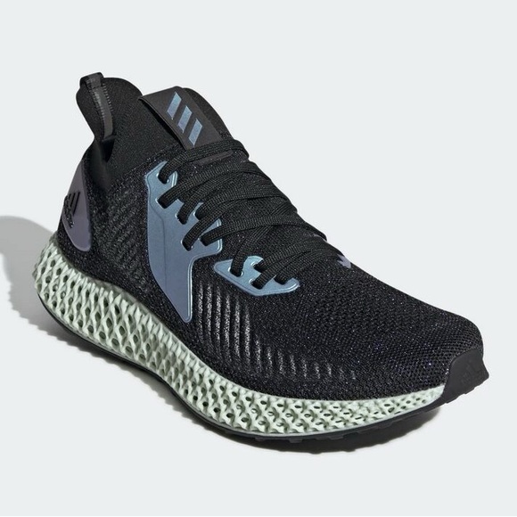 Adidas‎ Men’s Alphaedge 4D in black iridescent size 8 running shoes